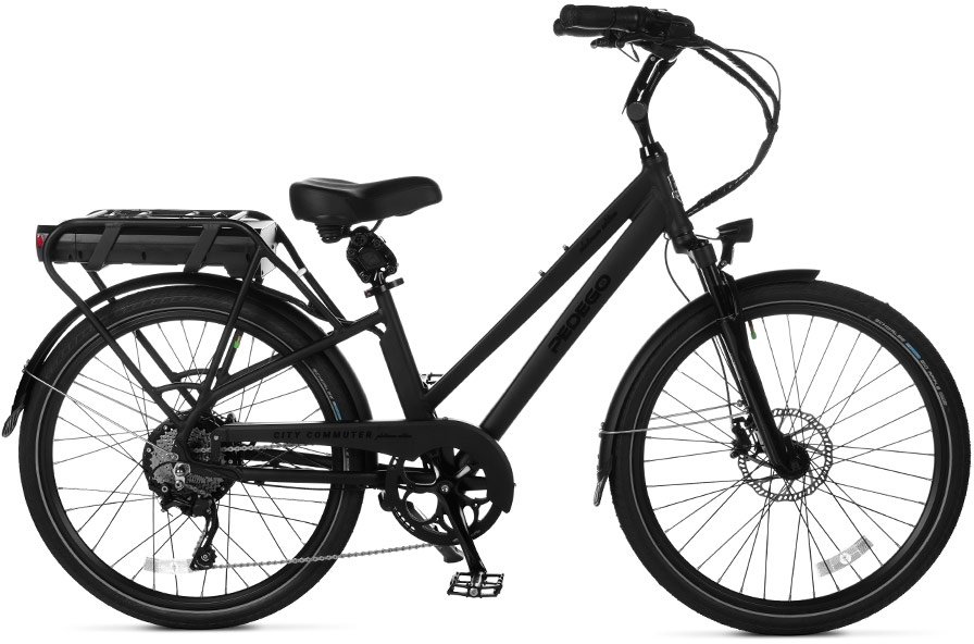 Pedego City Commuter: Platinum Edition (Step Thru, Spokes, 10.5Ah)